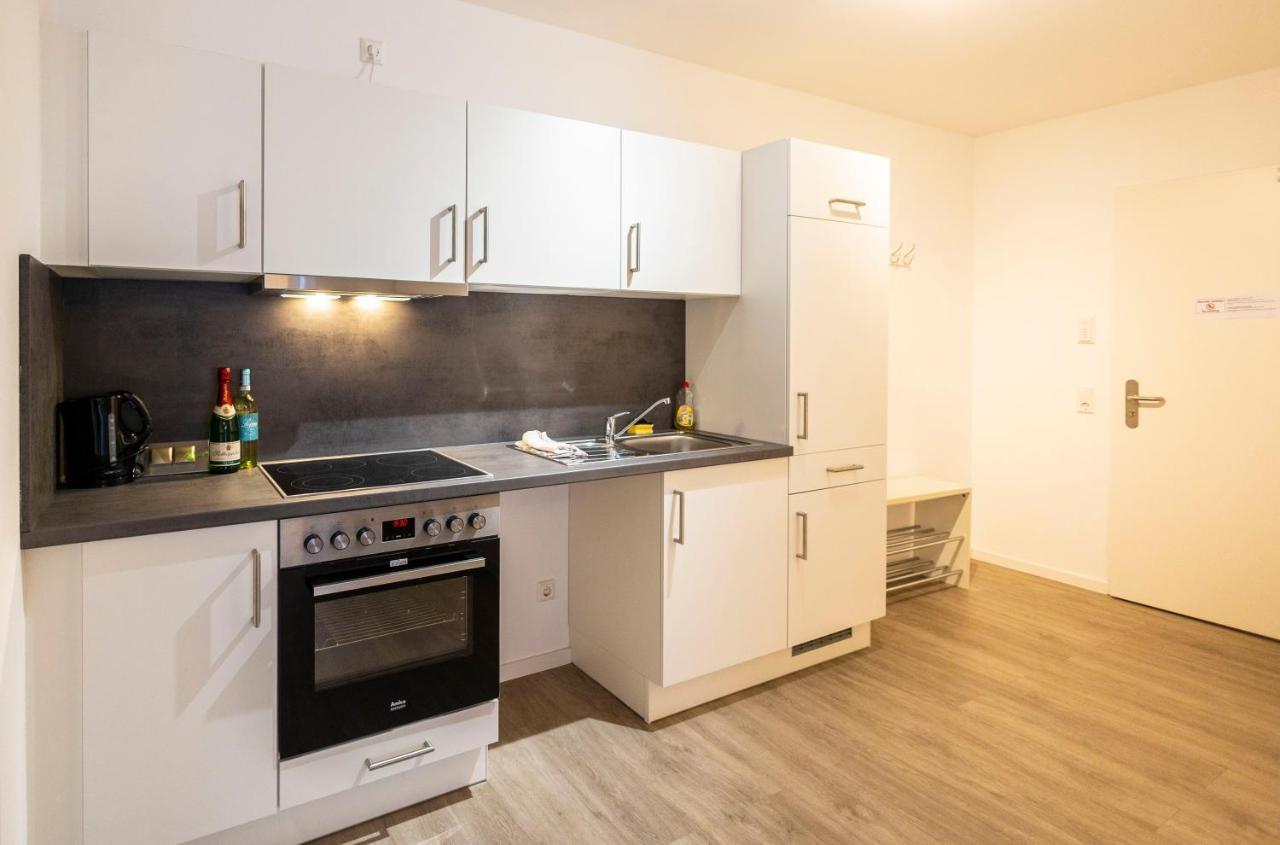City Apartment Kueche Bad Im Zentrum Ravensburgs A06 Exterior foto