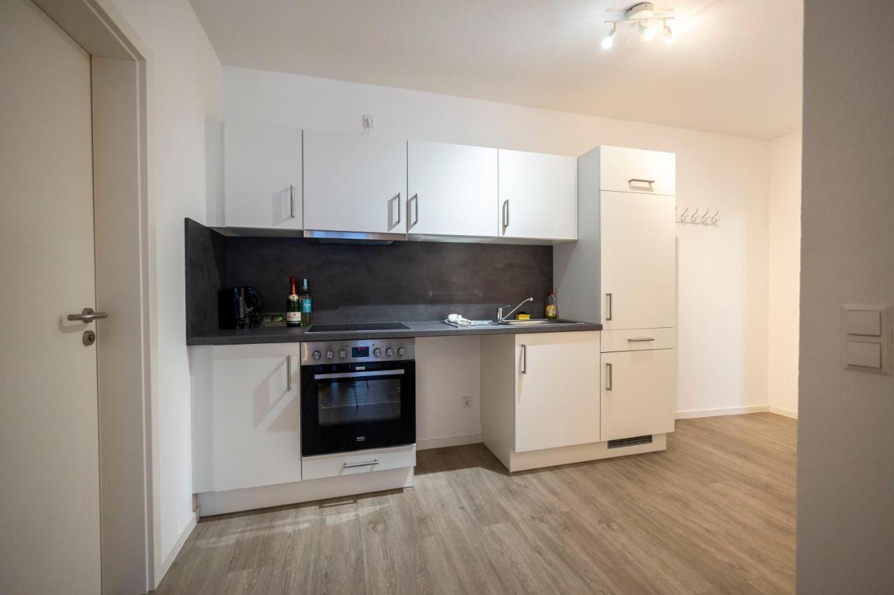 City Apartment Kueche Bad Im Zentrum Ravensburgs A06 Exterior foto